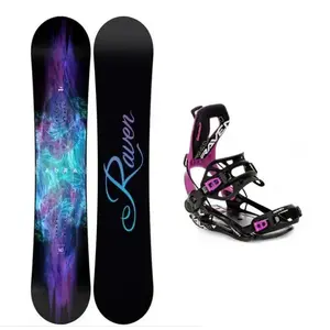 Raven Aura dámský snowboard + Raven FT360 black/fuchsia vázání - 140 cm + S (EU 35-40) obraz