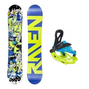 Raven Bang junior dětský snowboard + Raven s160 dětské vázání - 140 cm + vázání XXS (EU 27-30) obraz