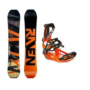 Raven Barracuda Carbon Orange snowboard + Raven RAGE Fastec FT360 orange vázání - 147 cm + M (EU 39-42) obraz