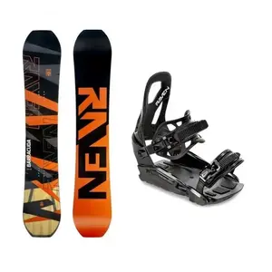 Raven Barracuda Carbon Orange snowboard + Raven S230 Black vázání - 147 cm + vázání S/M (EU 37-42) obraz