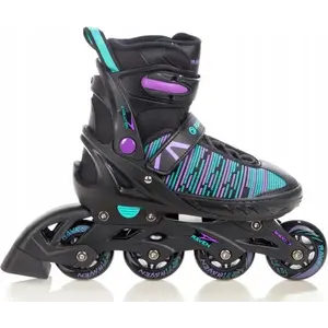 Raven Cande Black/Mint/Violet dětské kolečkové brusle POUZE EU 38-42 (VÝPRODEJ) obraz