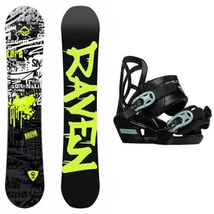 Raven Core Junior CAP 2019 dětský snowboard + Gravity Cosmo vázání - 140 cm + XS (EU 28-31) obraz