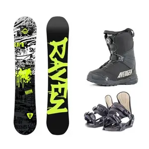 Raven Core Junior CAP dětský snowboard + Beany Junior vázání + Beany Avenger BS boty - 140 cm + S - EU 36-38 obraz