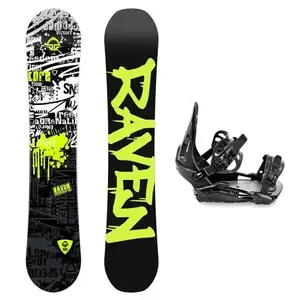Raven Core Junior CAP dětský snowboard + Raven S230 Black vázání - 140 cm + vázání S/M (EU 37-42) obraz