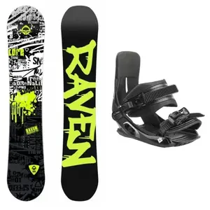 Raven Core Junior dětský snowboard + Hatchey Tactic Junior vázání - 140 cm + Velikost: XS/S (EU 33-39) obraz