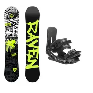 Raven Core Junior mini dětský snowboard + Hatchey Tactic Junior vázání - 110 cm + Velikost: XS/S (EU 33-39) obraz