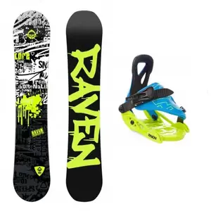 Raven Core Junior mini dětský snowboard + Raven s160 vázání - 110 cm + vázání XXS (EU 27-30) obraz