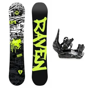 Raven Core Junior mini dětský snowboard + Raven S230 Black vázání - 110 cm + vázání S/M (EU 37-42) obraz