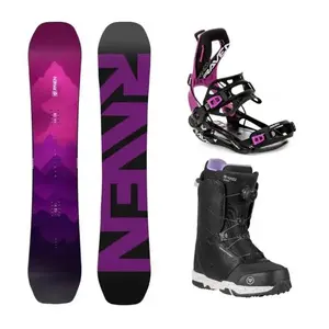 Raven Destiny dámský snowboard + Raven FT360 black/fuchsia vázání + Gravity Aura Atop black obuv - 139 cm + S (EU 35-40) obraz