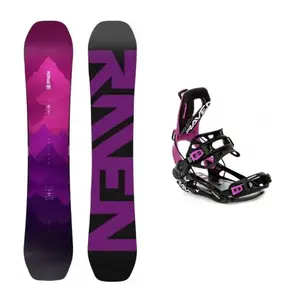 Raven Destiny dámský snowboard + Raven FT360 black/fuchsia vázání - 139 cm + S (EU 35-40) obraz