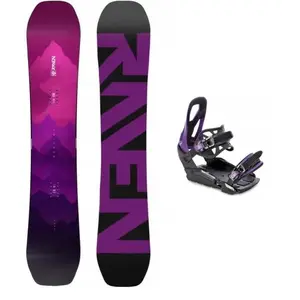 Raven Destiny dámský snowboard + Raven S230 Black/violet vázání - 139 cm + S/M (EU 37-42) obraz