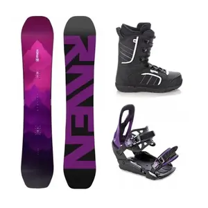 Raven Destiny snowboard + Raven S230 Black/violet vázání + Raven Target obuv - 139 cm + S/M (EU 37-42) obraz