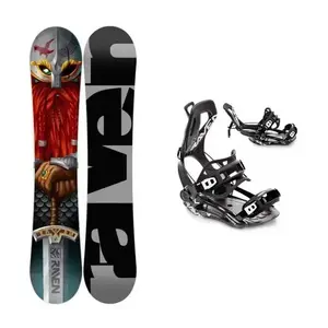 Raven Dwarf pánský snowboard + Raven FT360 black vázání - 155 cm + S (EU 35-40) obraz