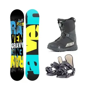 Raven Gravy junior mini snowboard + Beany Junior vázání + Beany Avenger BS boty - 120 cm + S - EU 36-38 obraz