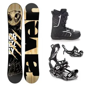 Raven Grizzly snowboard + Raven Fastec FT360 black vázání + Raven Target obuv - 157 cm wide + S (EU 35-40) obraz