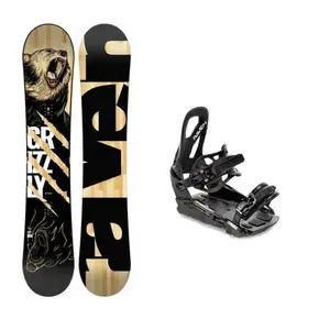 Raven Grizzly snowboard + Raven S230 Black vázání - 157 cm wide + vázání S/M (EU 37-42) obraz