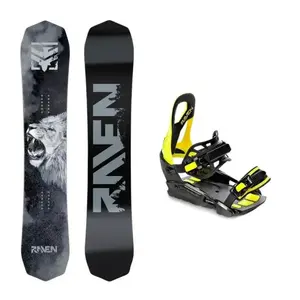Raven Lion pánský snowboard + Raven S230 lime vázání - 152 cm + S/M (EU 37-42) obraz