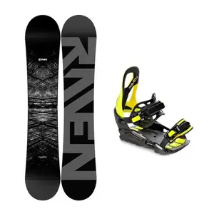 Raven Mystic snowboard + Raven S230 lime vázání - 160 cm + S/M (EU 37-42) obraz