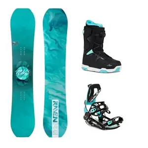 Raven PRO Marble Carbon Mint snowboard + Raven Fastec FT360 black/mint vázání + Raven Galla mint MOZ boty - 143 cm + S (EU 35-40) obraz