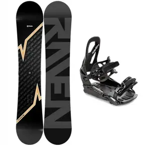 Raven Pulse snowboard + Raven S230 Black vázání - 170 cm Wide + vázání S/M (EU 37-42) obraz