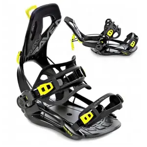 Raven Fastec FT360 black/lime snowboardové vázání - S (EU 35-40) obraz