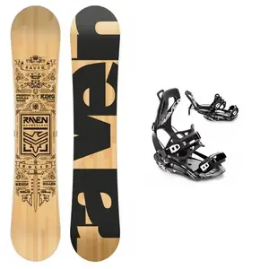 Raven Solid classic snowboard + Raven FT360 black vázání - 158 cm + M (EU 39-42) obraz