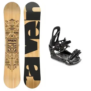 Raven Solid classic snowboard + Raven S230 Black vázání - 146 cm + vázání S/M (EU 37-42) obraz