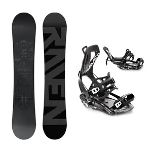 Raven Solid steel snowboard + Raven Fastec FT360 black vázání - 156 cm wide + S (EU 35-40) obraz