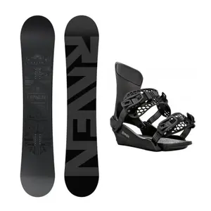 Raven Solid steel snowboard + Raven PRO King black snowboardové vázání - 156 cm wide + M (EU 38-42) obraz