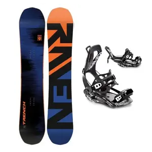 Raven Trench Carbon pánský snowboard + Raven Fastec FT360 black vázání - 148 cm + S (EU 35-40) obraz