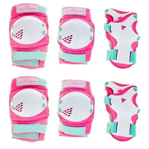 Raven Verba Mint/Pink, dětské sada chráničů POUZE M (VÝPRODEJ) obraz