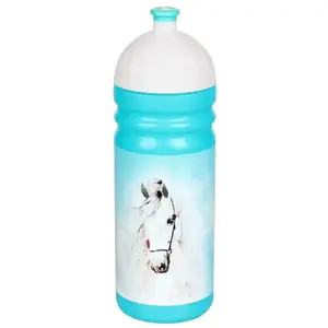 R&B Bělouš tyrkysovo-bílá lahev - 700 ml obraz