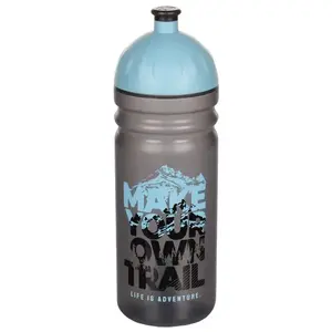 R&B Trail šedo-světle modrá Zdravá lahev na pití - 700 ml obraz