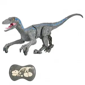 RC dinosaurus VELOCIRAPTOR II. - šedý obraz