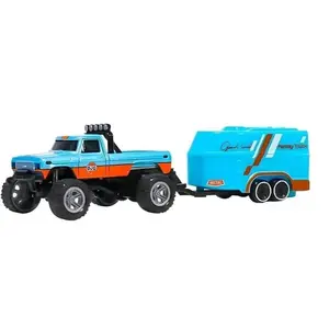 RC Monster Truck kRovový s přívěsem 1: 64 RTR LED Tempomat 2, 4GHz obraz