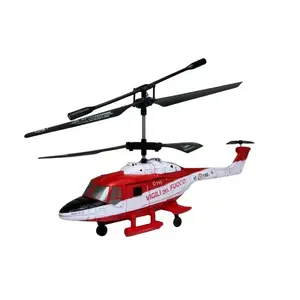 RC vrtulník infračervený hasičský 3 kanály, gyroskop RTF sada obraz