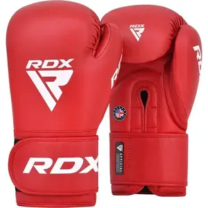 RDX Boxerské rukavice AS2 pro amatérské soutěže, červené, 10 oz - 10 - 10 oz obraz