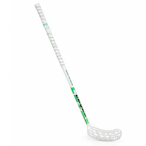 Realstick Florbalová hokejka Round White/Green 30 Flex - 85m, L obraz