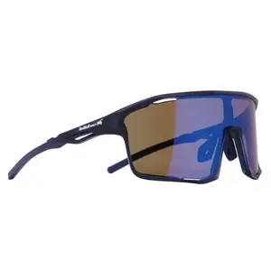 Red bull spect RUMBLE-003IB matt xtal dark blue/brown with blue mirror CAT2 sluneční brýle - Velikost 135-125 obraz
