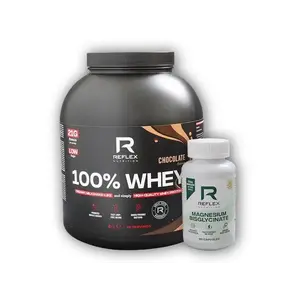 Reflex Nutrition 100% Whey Protein 2000g + Magnesium Bisglycinate 90 kapslí ZDARMA - Čokoláda obraz