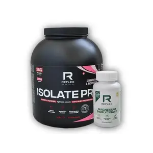 Reflex Nutrition Isolate PRO 1800g + Magnesium Bisglycinate 90 kapslí ZDARMA - Jahoda malina obraz