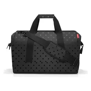 Reisenthel Allrounder L Glossy Dots Black cestovní taška obraz