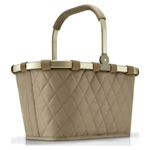 Reisenthel Carrybag Frame Rhombus Olive piknikový koš obraz