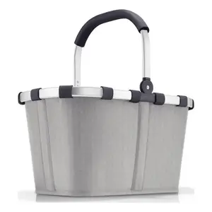 Reisenthel Carrybag Herringbone Grey skládací nákupní košík obraz