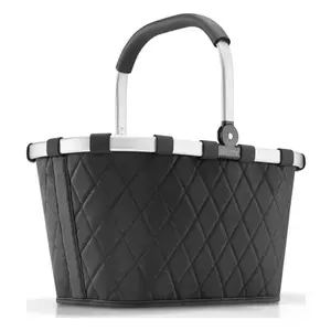 Reisenthel Carrybag Rhombus Black skládací nákupní košík obraz