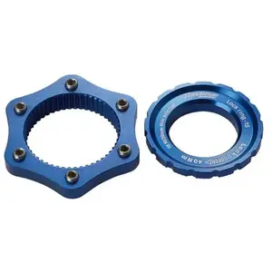 Reverse Adaptér kotouče diskové brzdy centerlock/6-otv. modrý obraz