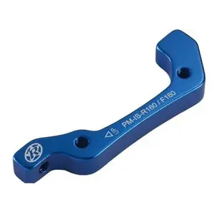 Reverse Adaptér přední brzdy IS-PM 180 mm (přední) 160mm (zadní) modrý obraz