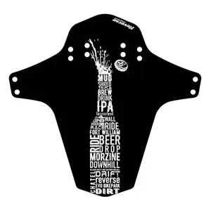 Reverse Blatník přední MudGuard Bottle černo-bílý obraz