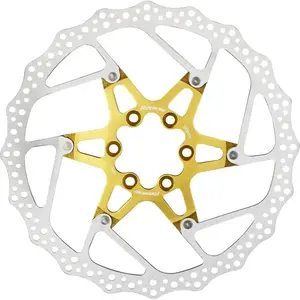 Reverse Brzdový kotouč 180 mm, 6 děr, Alloy/Steel, Gold obraz