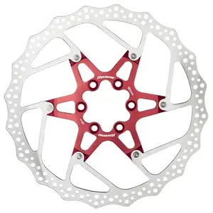 Reverse Brzdový kotouč 180 mm, 6 děr, Alloy/Steel, Red obraz